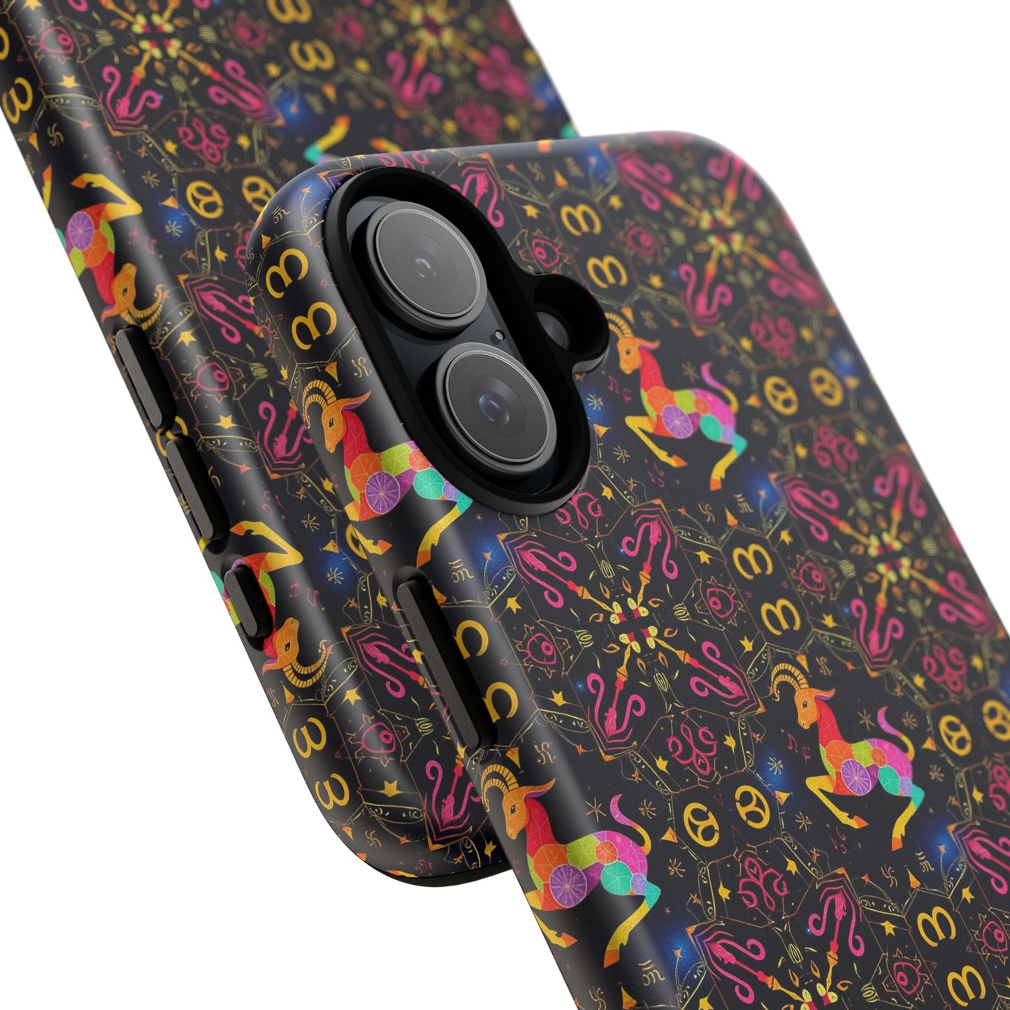 Tough Cases, Capricorn, Zodiac v2, Metal Pattern
