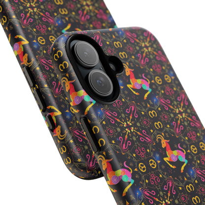 Tough Cases, Capricorn, Zodiac v2, Metal Pattern