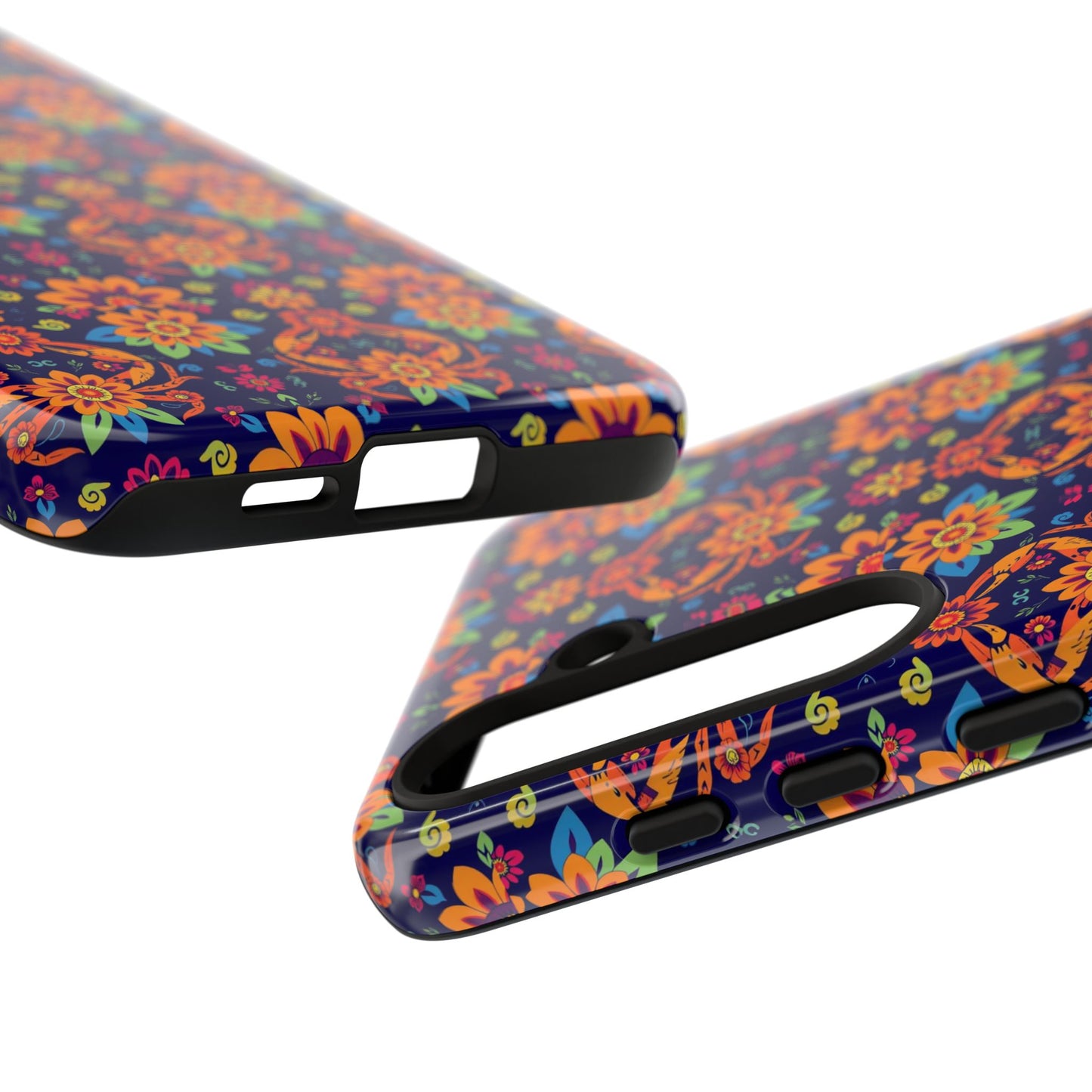 Tough Cases, Cancer, Zodiac, Flower Pattern