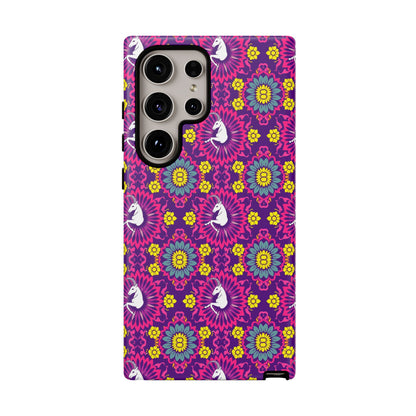 Tough Cases, Capricorn, Zodiac, Flower Pattern