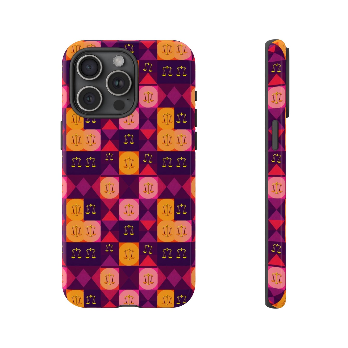 Tough Cases, Libra, Zodiac v1, Shape Pattern