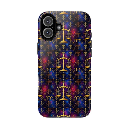 Tough Cases, Libra, Zodiac v2, Metal Pattern