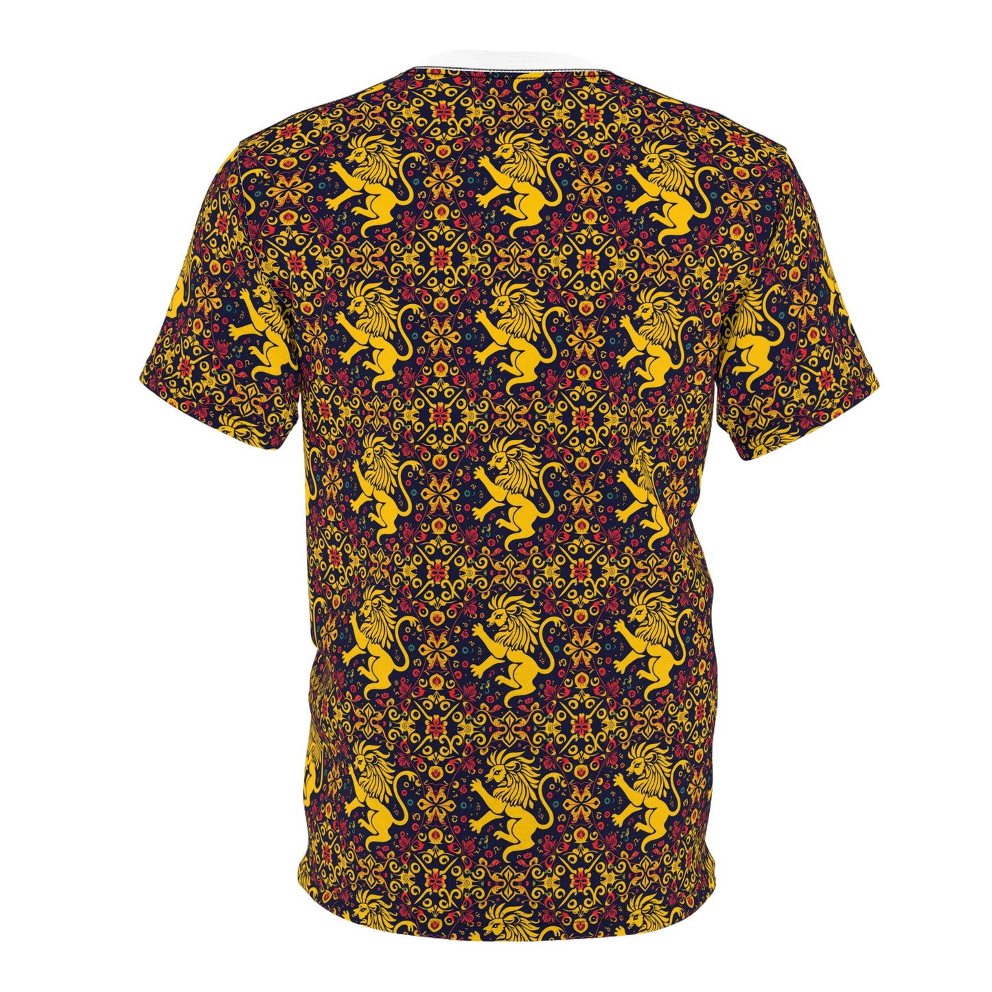 Unisex Cut & Sew T-Shirt, AOP, Leo, Zodiac, Pattern