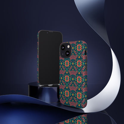 Tough Cases, Cancer, Zodiac v4, Flower Pattern