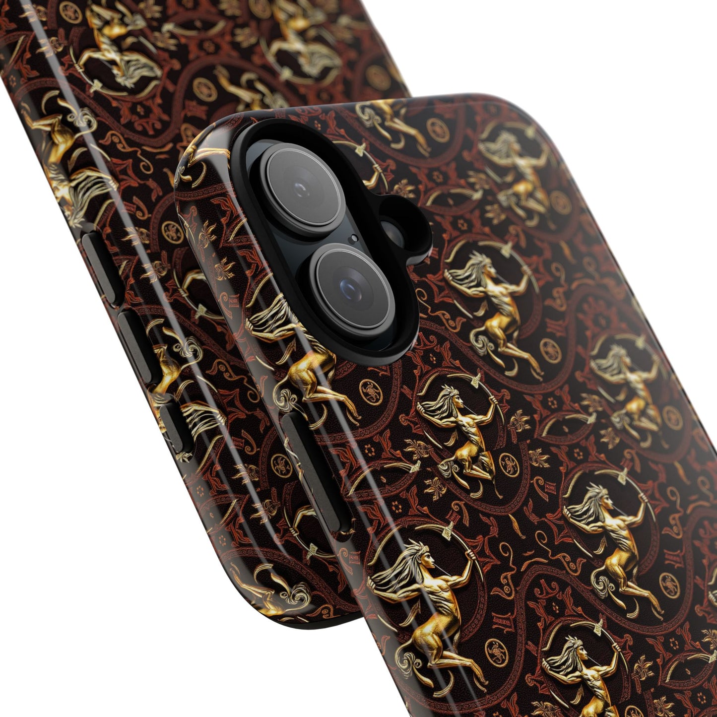 Tough Cases, Sagittarius, Zodiac, Metal Pattern