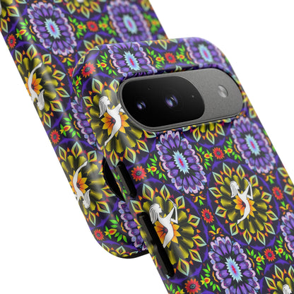 Tough Cases, Sagittarius, Zodiac v1, Flower Pattern