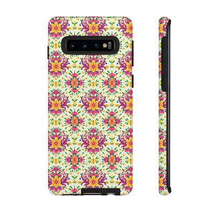Tough Cases, Cancer, Zodiac v3, Flower Pattern