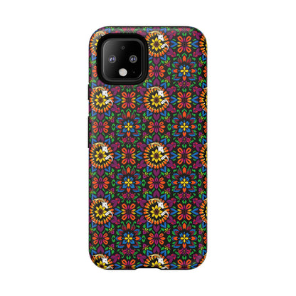 Tough Cases, Capricorn, Zodiac v2, Flower Pattern