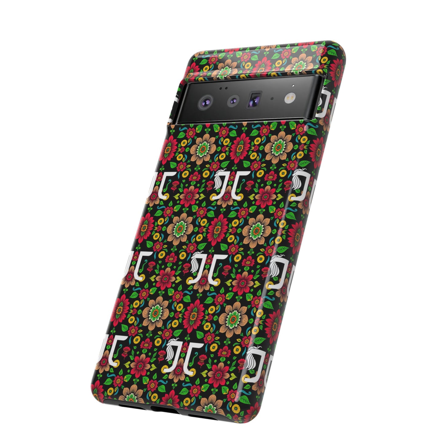 Tough Cases, Gemini, Zodiac v4, Flower Pattern