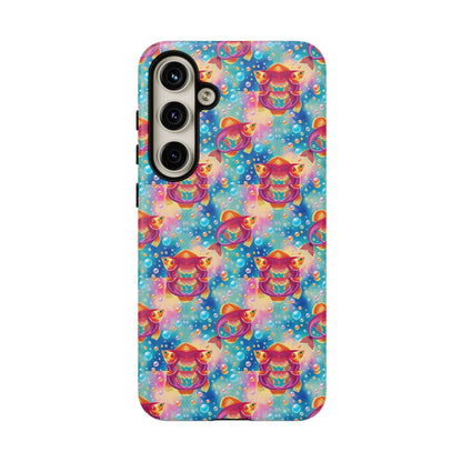 Tough Cases, Pisces, Zodiac v1, Bubble Pattern