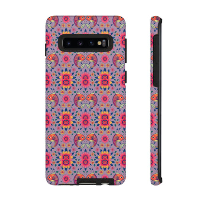 Tough Cases, Pisces, Zodiac v3, Flower Pattern