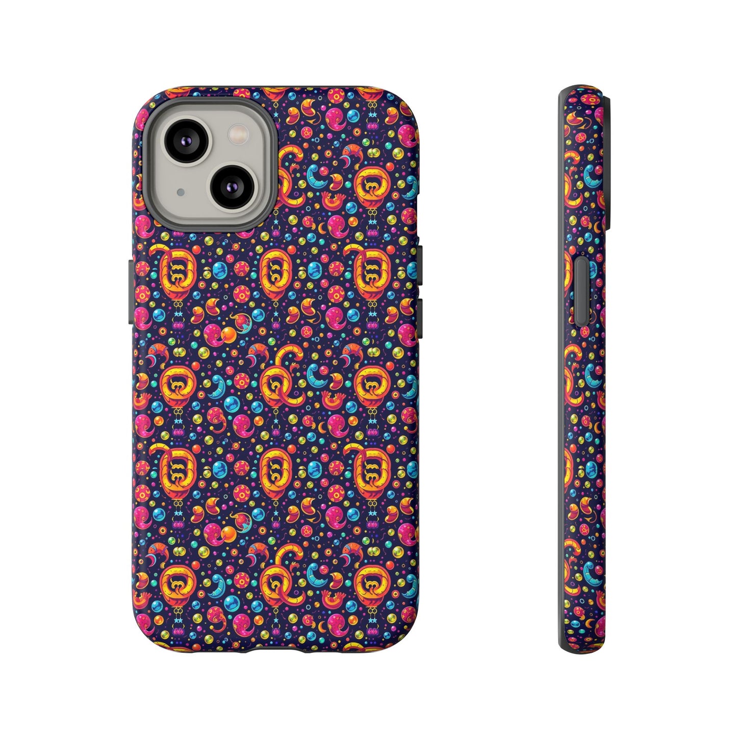 Tough Cases, Aquarius, Zodiac v1, Bubble Pattern