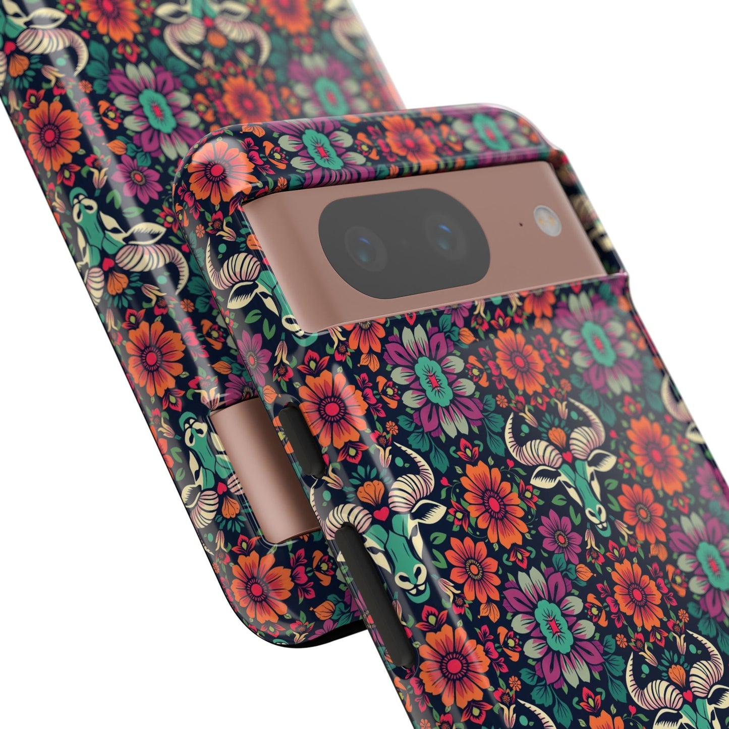 Tough Cases, Taurus, Zodiac v4, Flower Pattern