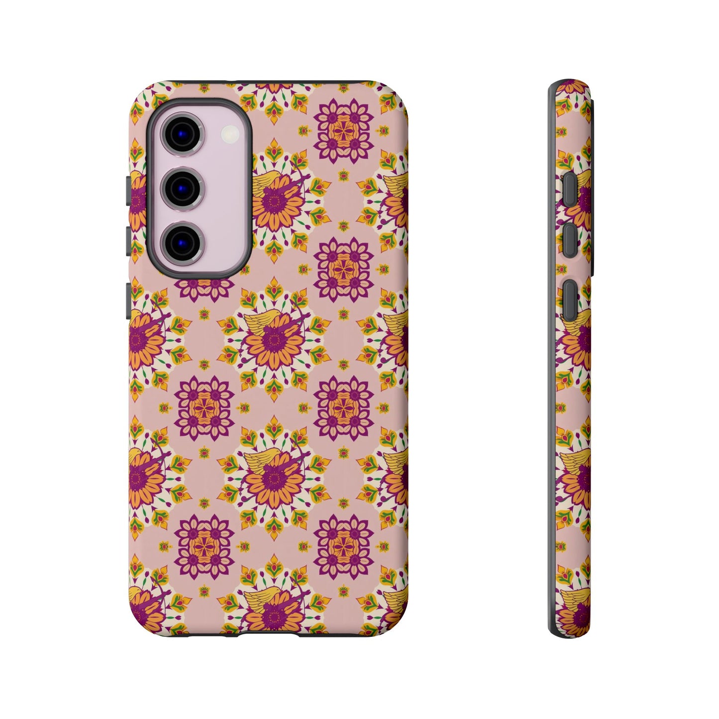 Tough Cases, Sagittarius, Zodiac v4, Flower Pattern