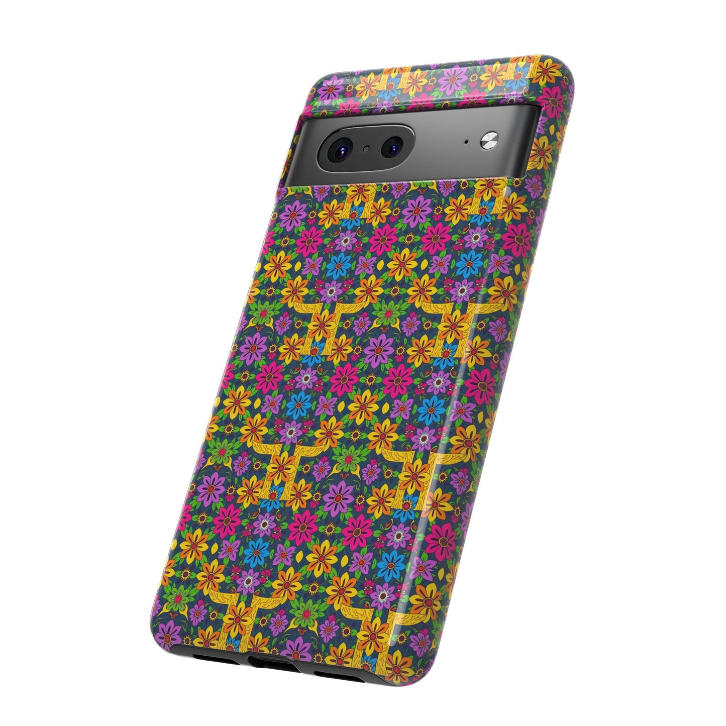 Tough Cases, Gemini, Zodiac v3, Flower Pattern