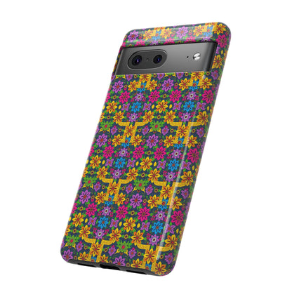 Tough Cases, Gemini, Zodiac v3, Flower Pattern