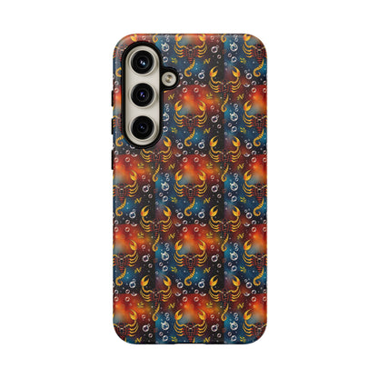 Tough Cases, Scorpio, Zodiac v2, Bubble Pattern
