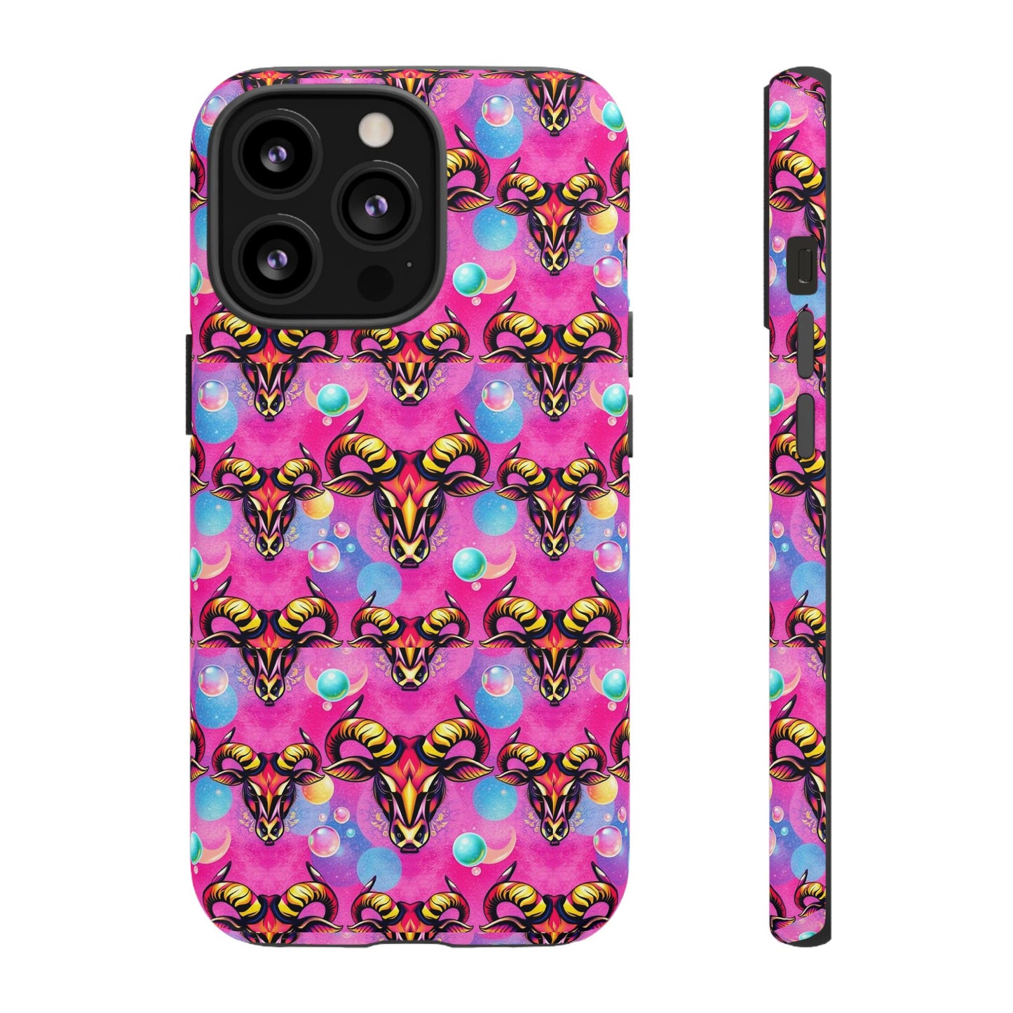 Tough Cases, Taurus, Zodiac, Bubble Pattern