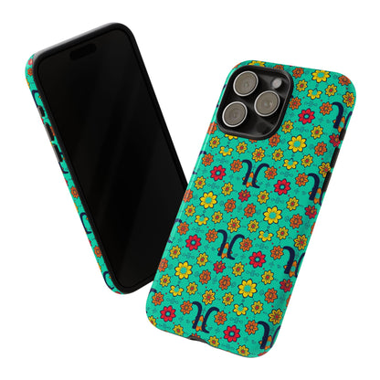 Tough Cases, Aquarius, Zodiac v2, Flower Pattern