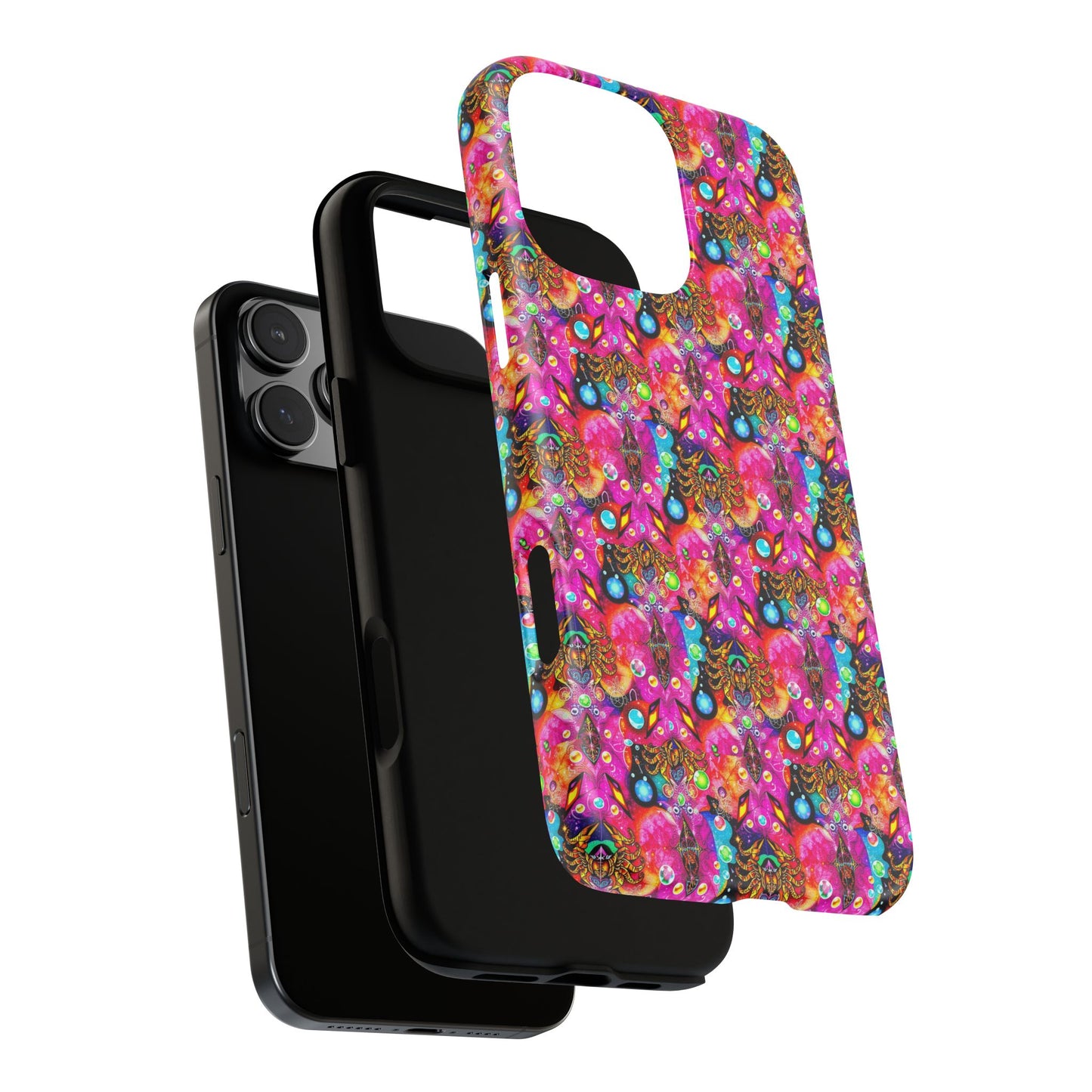 Tough Cases, Scorpio, Zodiac v1, Bubble Pattern