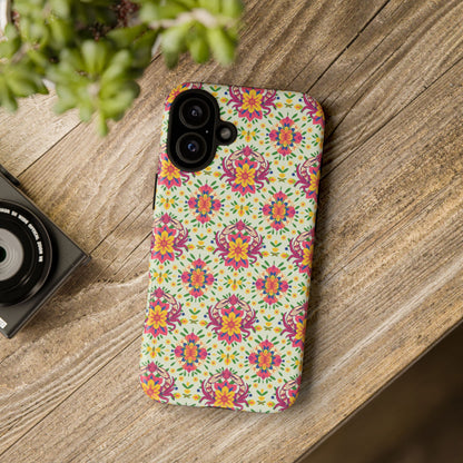 Tough Cases, Cancer, Zodiac v3, Flower Pattern