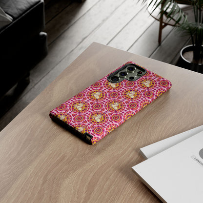 Tough Cases, Capricorn, Zodiac v4, Flower Pattern