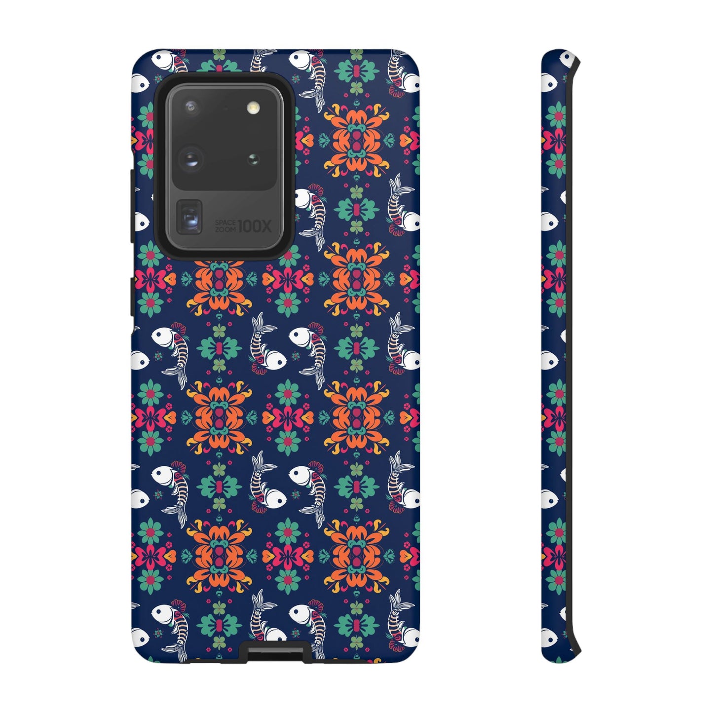 Tough Cases, Pisces, Zodiac, Flower Pattern