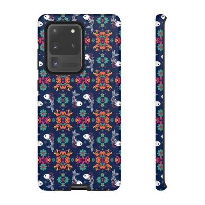 Tough Cases, Pisces, Zodiac, Flower Pattern