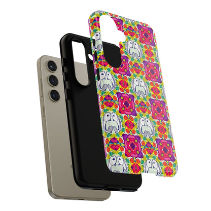 Tough Cases, Pisces, Zodiac v2, Flower Pattern