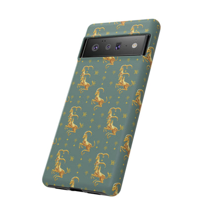 Tough Cases, Capricorn, Zodiac v1, Metal Pattern