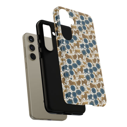 Tough Cases, Leo, Zodiac v2, Metal Pattern