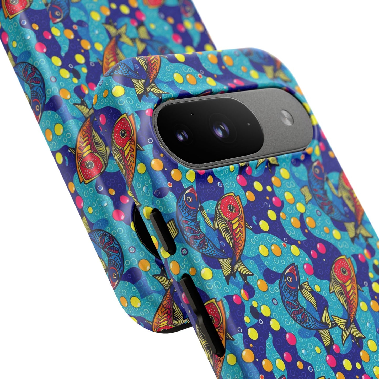 Tough Cases, Pisces, Zodiac v2, Bubble Pattern