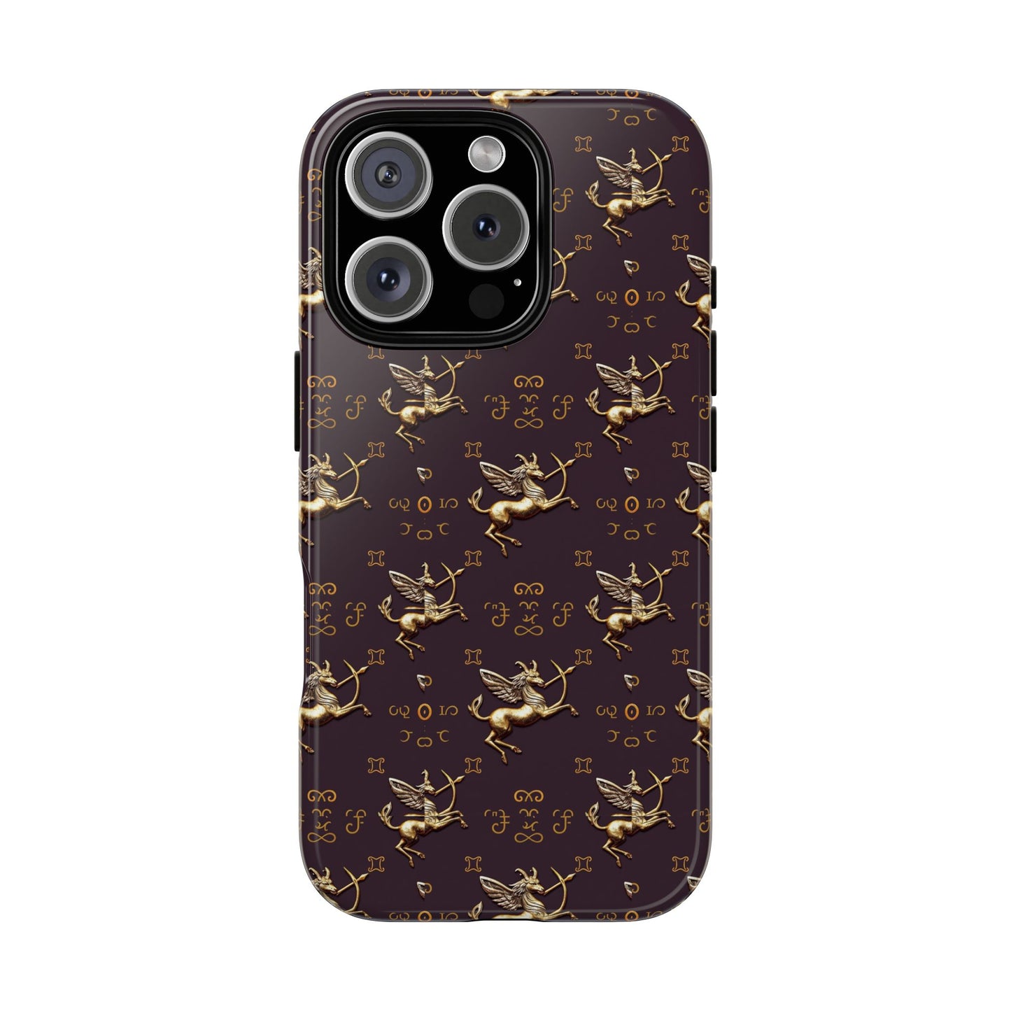 Tough Cases, Sagittarius, Zodiac v3, Metal Pattern
