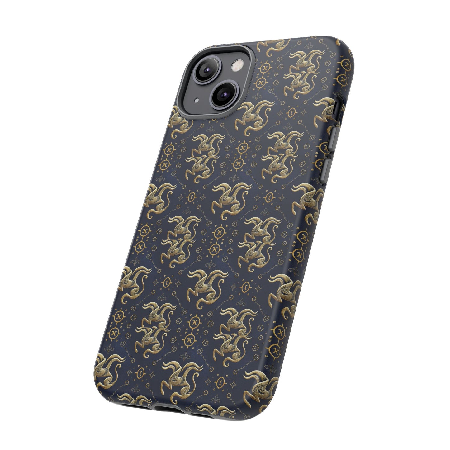 Tough Cases, Aquarius, Zodiac v2, Metal Pattern