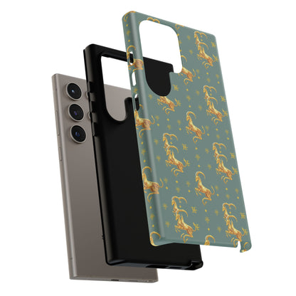 Tough Cases, Capricorn, Zodiac v1, Metal Pattern
