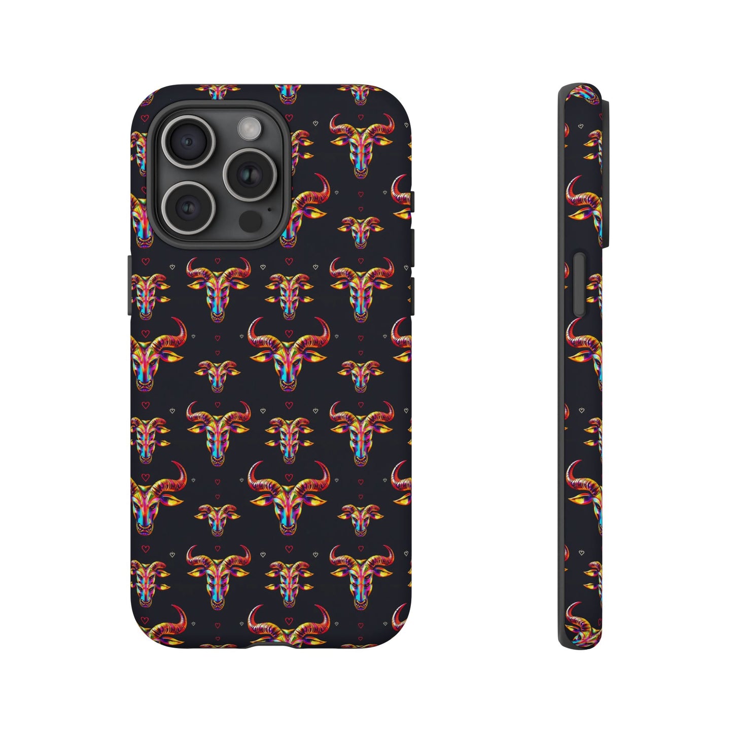 Tough Cases, Taurus, Zodiac, Metal Pattern