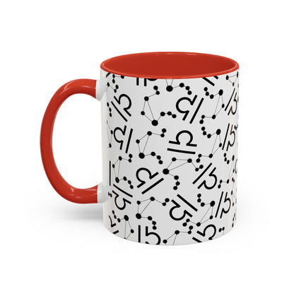 Accent Coffee Mug with the Libra sign (11, 15oz)