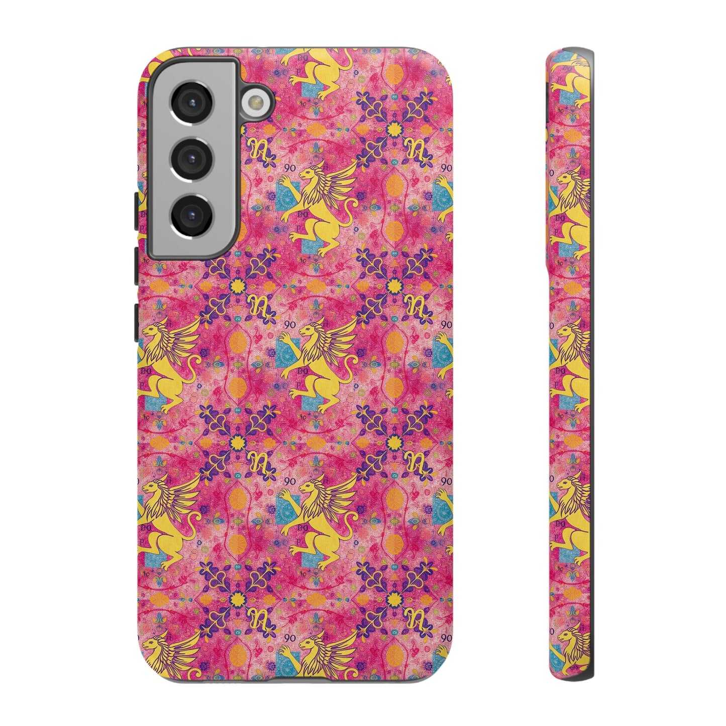 Tough Cases, Virgo, Zodiac, Metal Pattern
