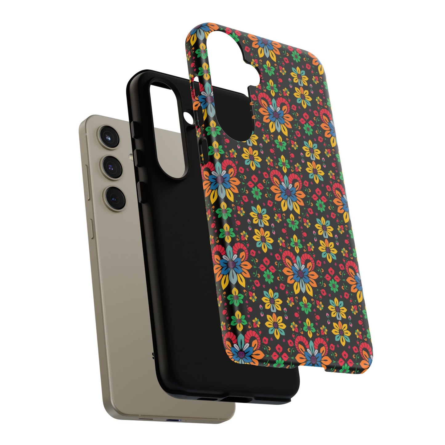 Tough Cases, Aries, Zodiac v2, Flower Pattern