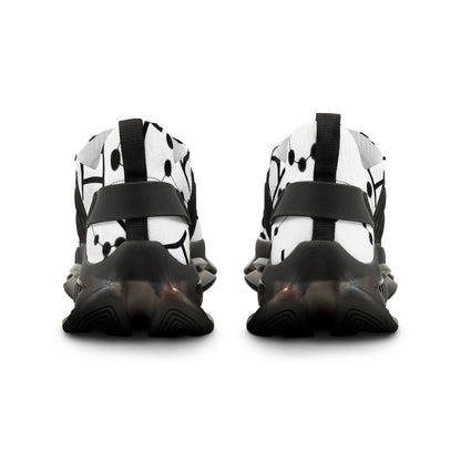 Men's Mesh Sneakers, Gemini Zodiac Sign, all over print