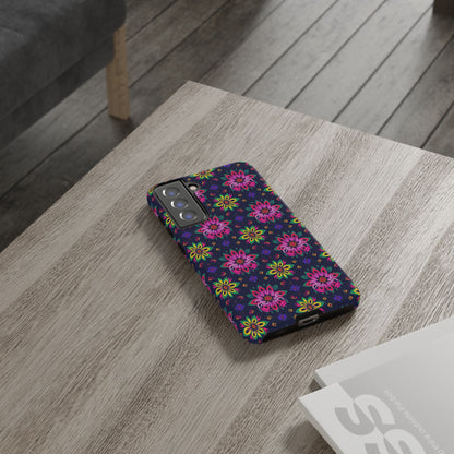 Tough Cases, Scorpio, Zodiac v4, Flower Pattern