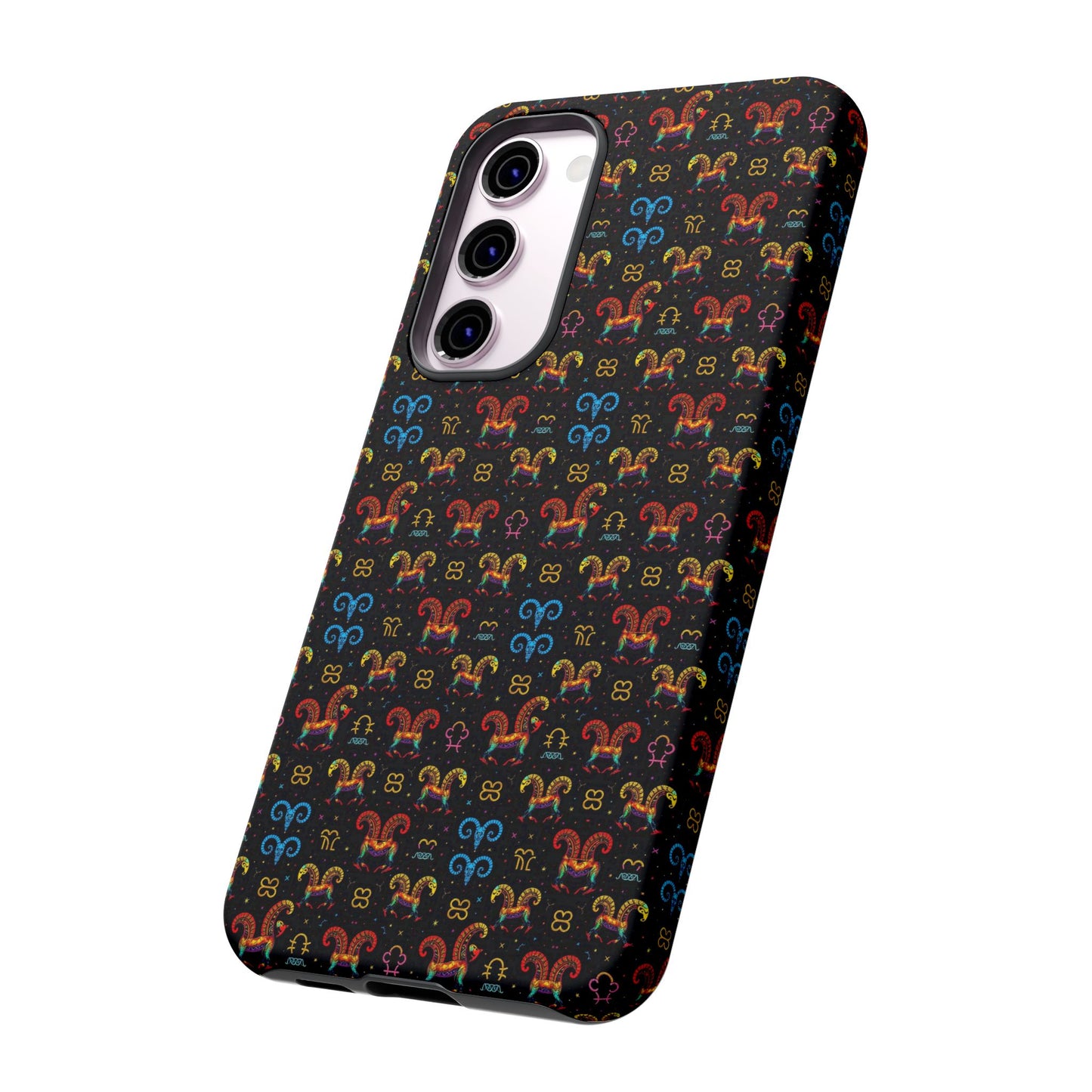 Tough Cases, Aries, Zodiac v1, Metal Pattern