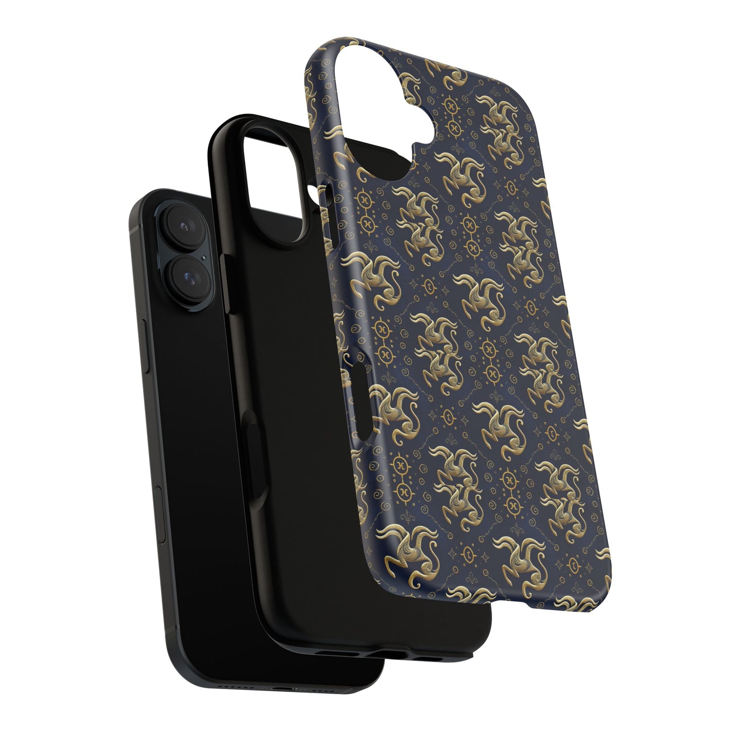 Tough Cases, Aquarius, Zodiac v2, Metal Pattern