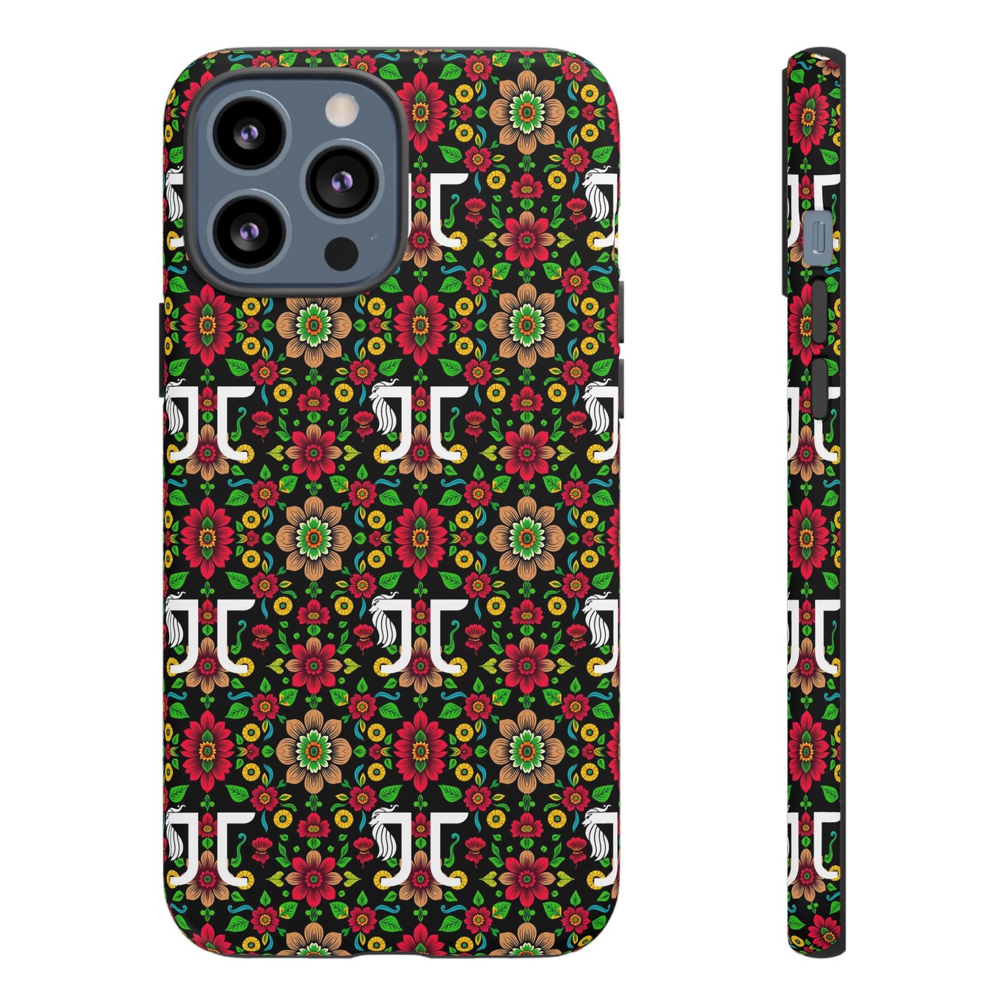 Tough Cases, Gemini, Zodiac v4, Flower Pattern