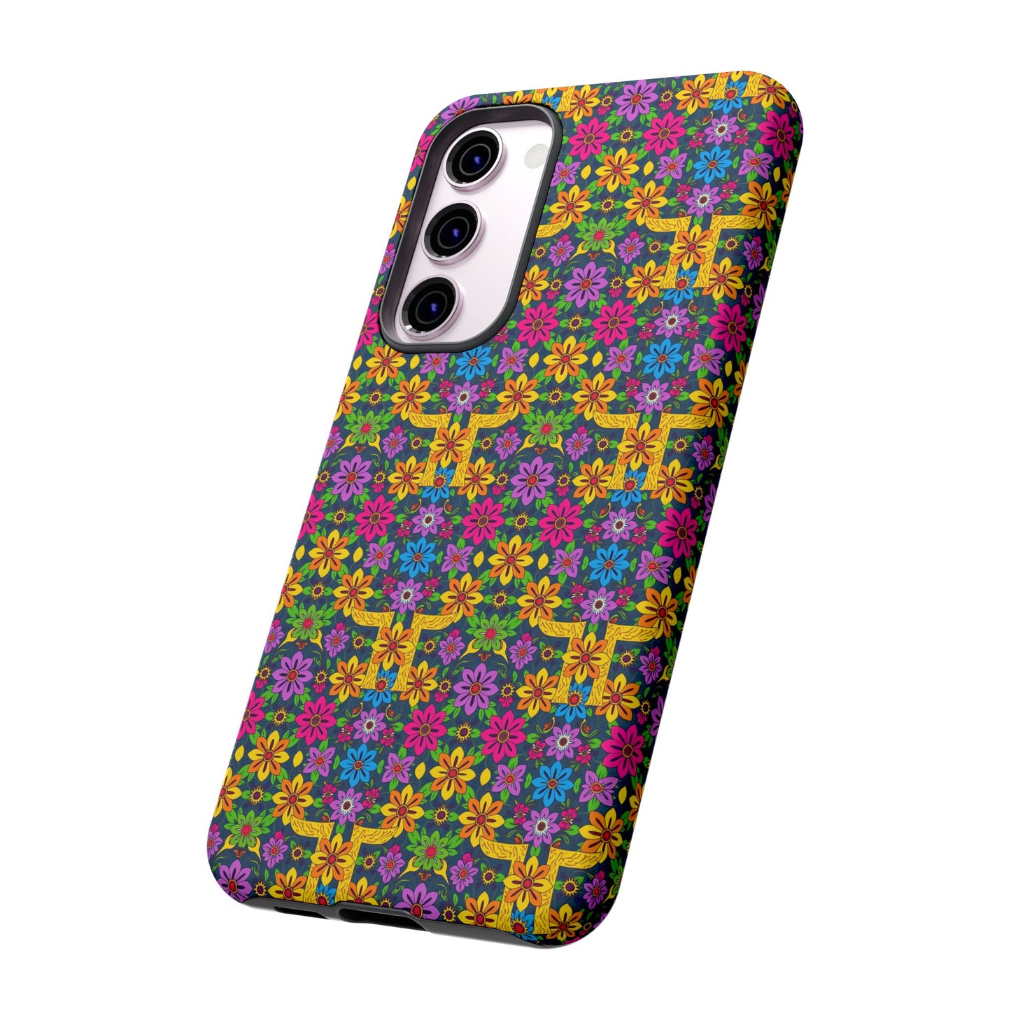Tough Cases, Gemini, Zodiac v3, Flower Pattern