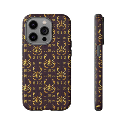 Tough Cases, Scorpio, Zodiac v2, Metal Pattern