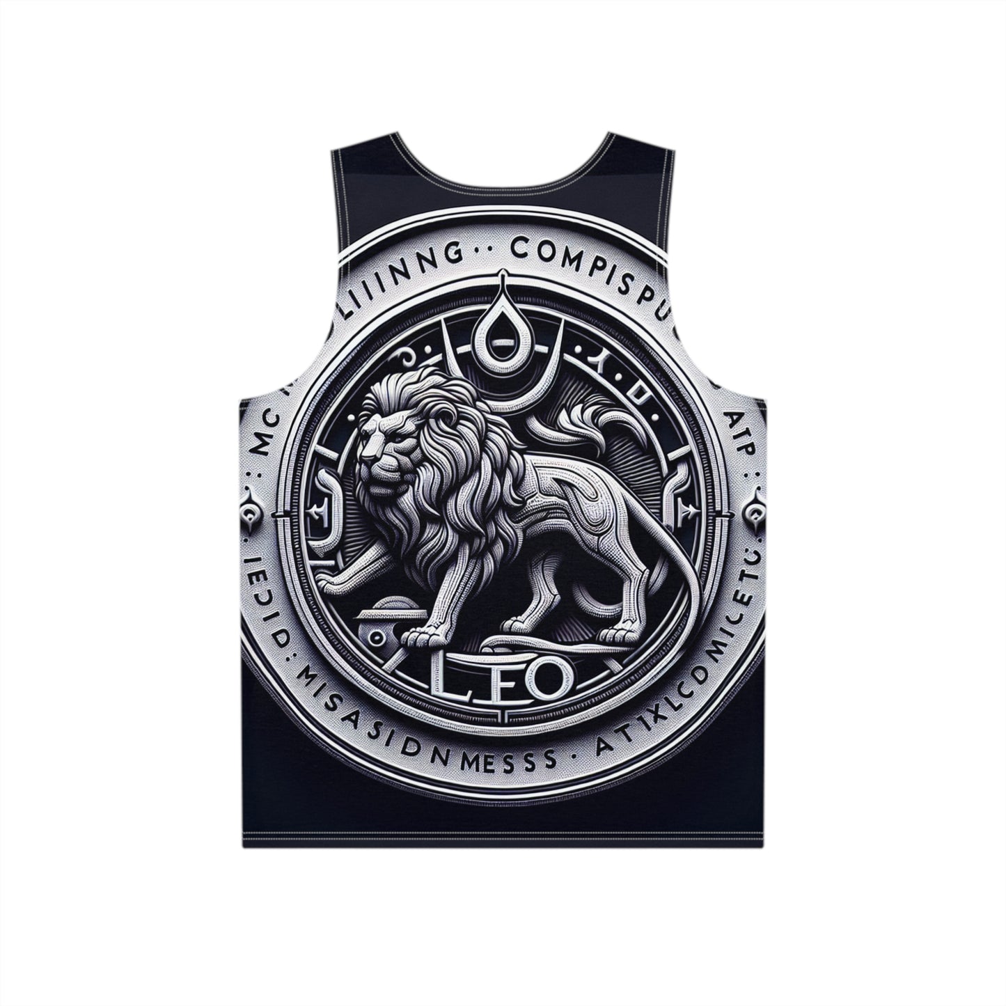 Men's Tank (AOP), Regular fit, Gemini Zodiac Sign