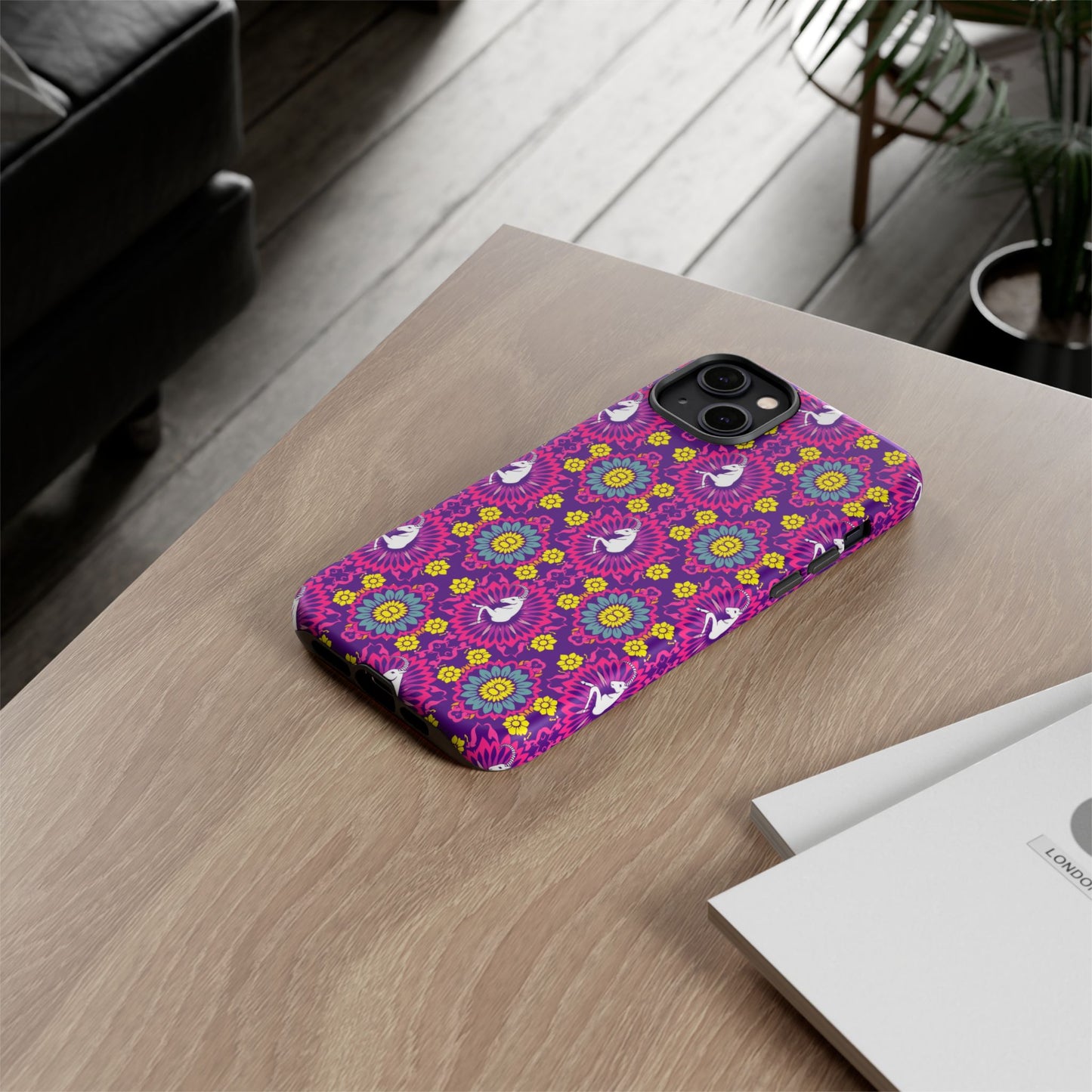 Tough Cases, Capricorn, Zodiac, Flower Pattern