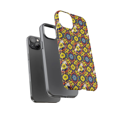 Tough Cases, Aquarius, Zodiac v3, Flower Pattern