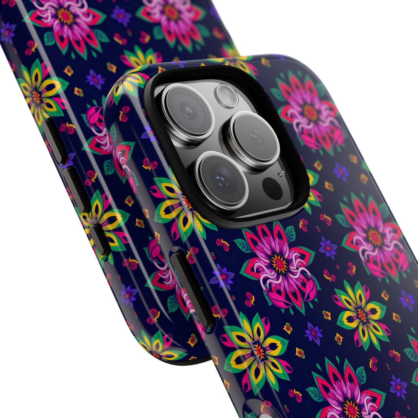 Tough Cases, Scorpio, Zodiac v4, Flower Pattern